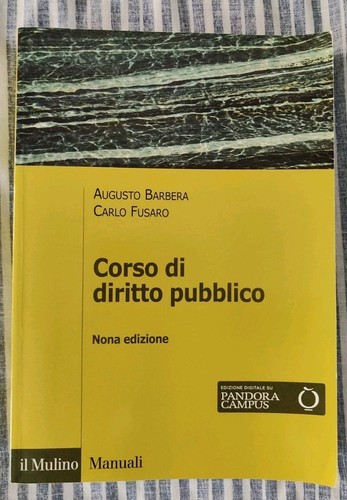 Corso diritto pubblico - di, pubblico"