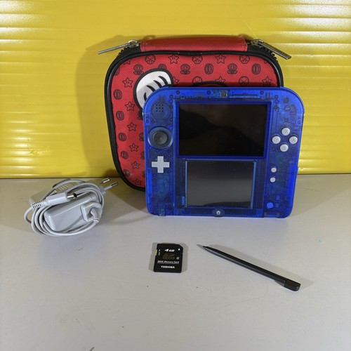 Nintendo 2ds blu - 2ds, trasparente