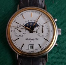 Cronografo vintage fasi lunari