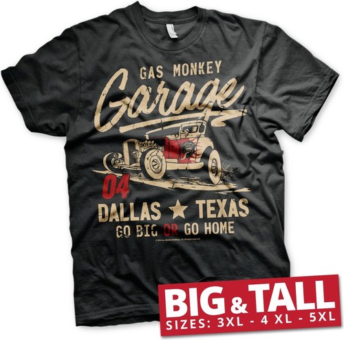 Maglietta gas monkey garage - gas,