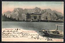 Cartolina Misurina, Lago di