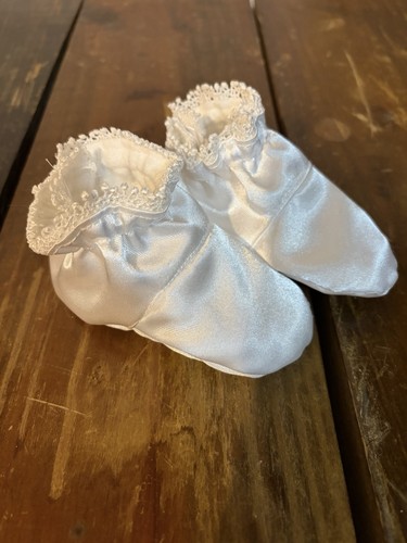 Scarpe battesimo neonato fatte - scarpe,