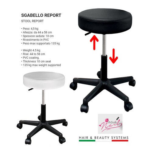 Sgabello professionale - sgabello,