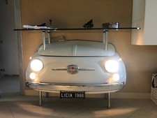 FIAT 500 F CIN CIN CONSOLLE TAVOLO  ARREDAMENTO NO ABARTH 2CV R4 MAGGIOLINO