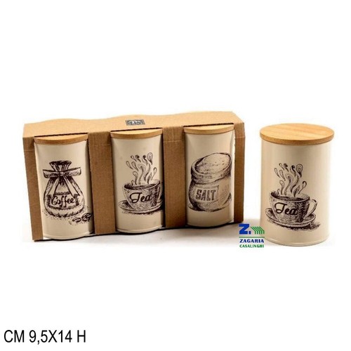 Set barattoli cucina in - 3,