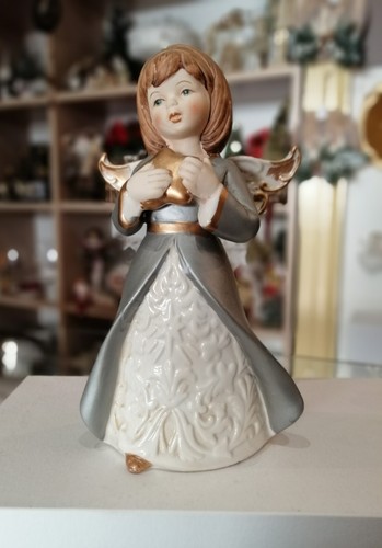 Angelo ceramica con stella - in,