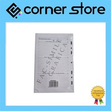 Intempo - Refill Organizer Ricarica Agenda Settimanale Orizzontale 2026 - 15x21