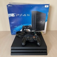 CONSOLE SONY PLAYSTATION 4 PRO 1TB NERA OTTIMA con SCATOLA E CAVI