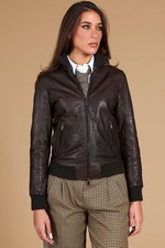 D'Arienzo Bomber Vera Pelle