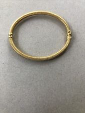 Bracciale Rigido In Oro Giallo