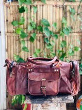 Borsone vintage in pelle