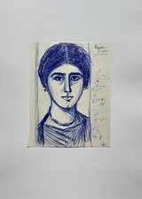 Disegno Ritratto Testa Egitto