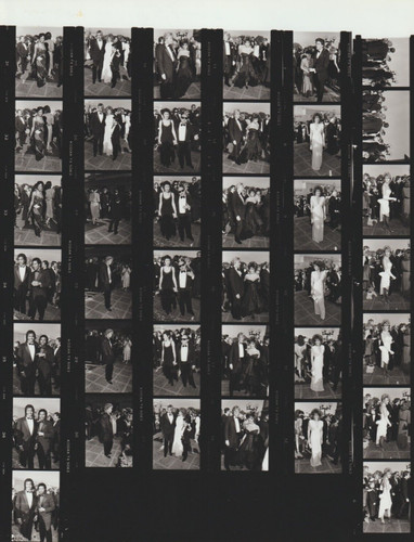 Foglio fotografico contatto - , e