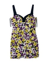 B. Smart Floral Mini Dress Zip