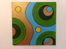 Modern abstract painting - modern,