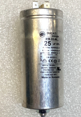 416 condensatore 25uf - 416.33.46,