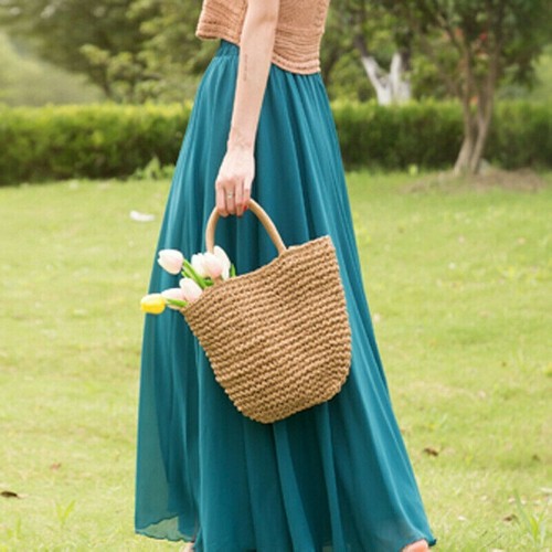Donna maxi lunga chiffon - maxi,