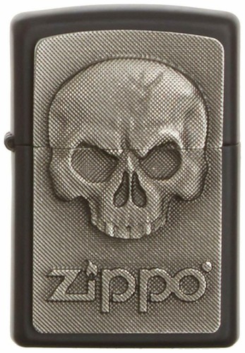 Accendino zippo phantom skull - accendino,