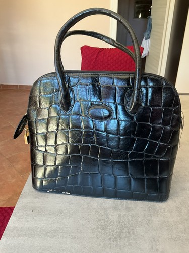 Borsa coccodrillo vintage - coccodrillo,