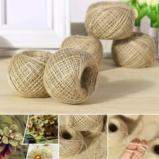 100m LINO CORDA CANAPA filo cordino corda per ARTISTICHE Creazioni GIARDINAGGIO