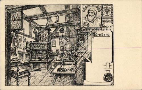Cartolina norimberga - cartolina,
