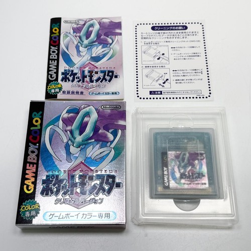 Pokemon crystal game boy color - pokemon,