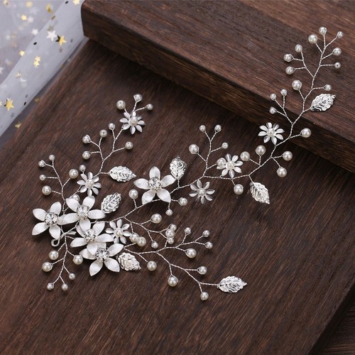 Cerchietto fiori sposa lega - fiori,