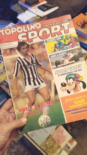 Topolino sport calcio 1984 - sport,