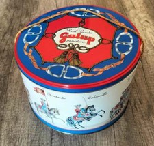 GALUP PANETTONE GRANDE SCATOLA IN LATTA REAL PARATA Diam: 25cm h: 17