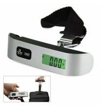 BILANCIA PESA VALIGIA DIGITALE PORTATILE DA VIAGGIO BAGAGLIO TROLLEY