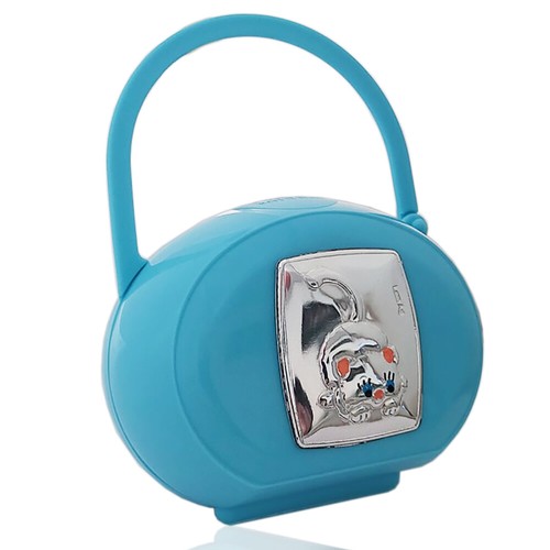 Box portaciuccio azzurro con