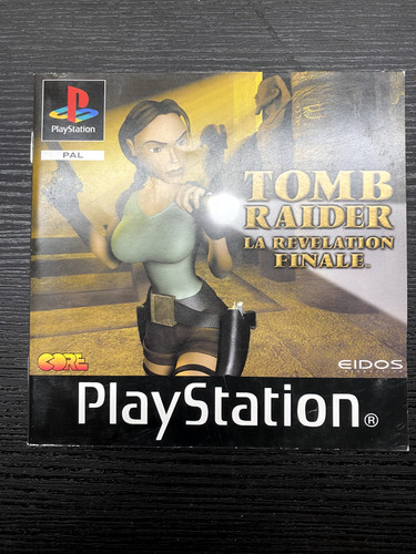 Notice seule tomb raider - notice, la