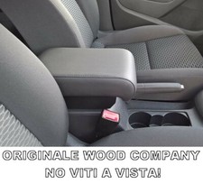 bracciolo VOLKSWAGEN GOLF 5 REGOLABILE - ECOPELLE nero - SOLO 3 PEZZi IN OFFERTA