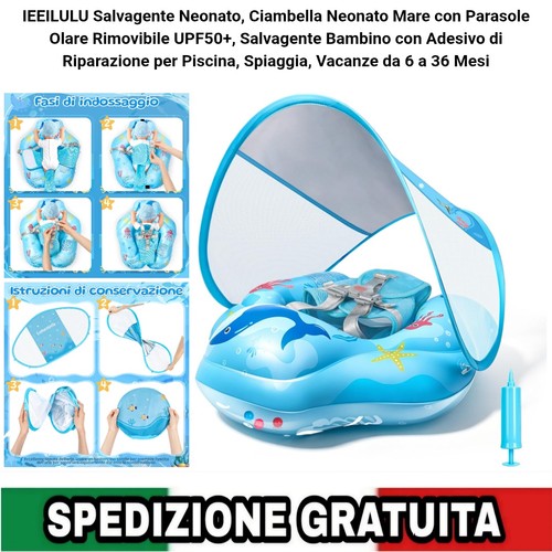 Salvagente neonato ciambella - salvagente, neonato,