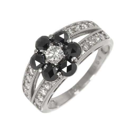 Anello con diamanti - , 1,09