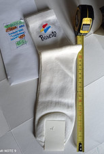 CALZINI CICLISMO ORIGINALI VINTAGE BANESTO TAGLIA 13 PER PIEDE 44 EUROPA CALZA DI QUALITÀ