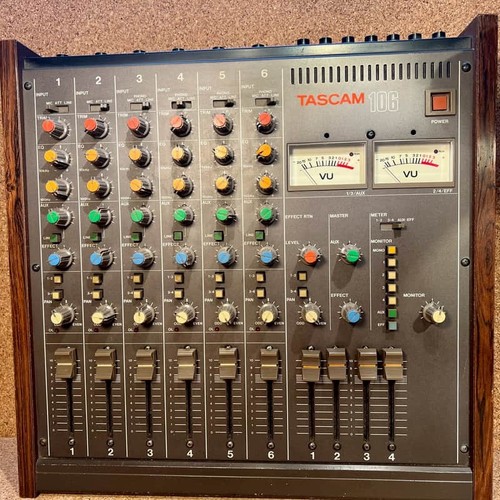 Tascam 106 mixer analogico - m-106,