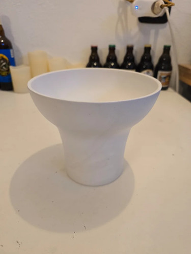 Vaso bianco moderno