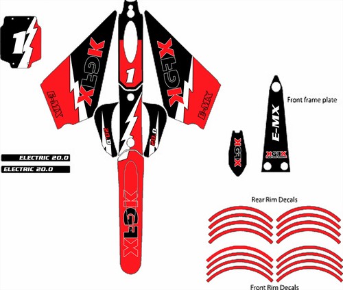 Graphics kit vinyl wrap oset - kit,