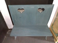 Vecchia panca artigianale, panchina legno. Vintage Modernariato Arredo old stile