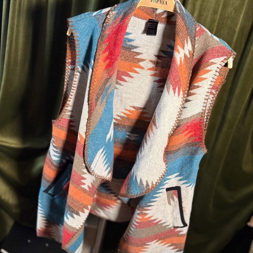 Gilet cascata papaya - gilet,