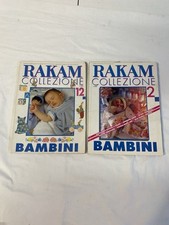 Lotti 2 Riviste RAKAM Collezione Bambini n.2 e n.12 Ricami e Corredi Vintage