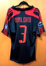 Maglia Maldini Milan 2007 Calcio vintage Taglia L
