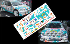 Decals peugeot 106 maxi - [decals, 1/43]