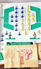 Vintage raro Subbuteo Rugby Set R10 Halifax v R22 Harogate in scatola completo 1970 