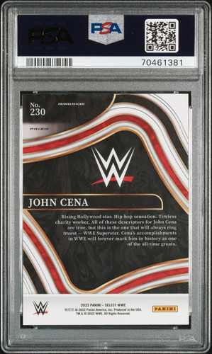 John cena 2022 panini select - cena,