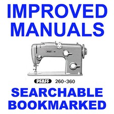 PFAFF 360 260 Factory SERVICE
