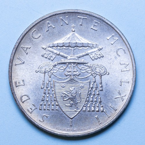 Sede vacante 500 lire - lire, 1963