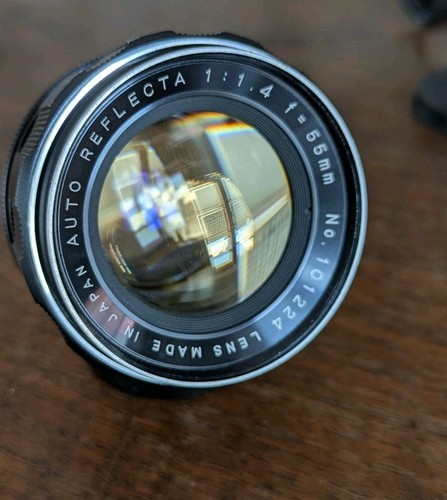Auto reflecta 55mm m42 - f1,4/55mm,