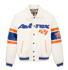 Bomber Avirex Uomo USA Bianco